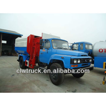 Chariot à ordures Dongfeng 140 hydraulique-10000L